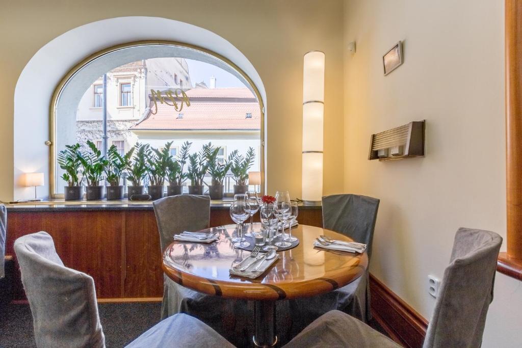 Posezení v ubytování Hotel U Rytíře