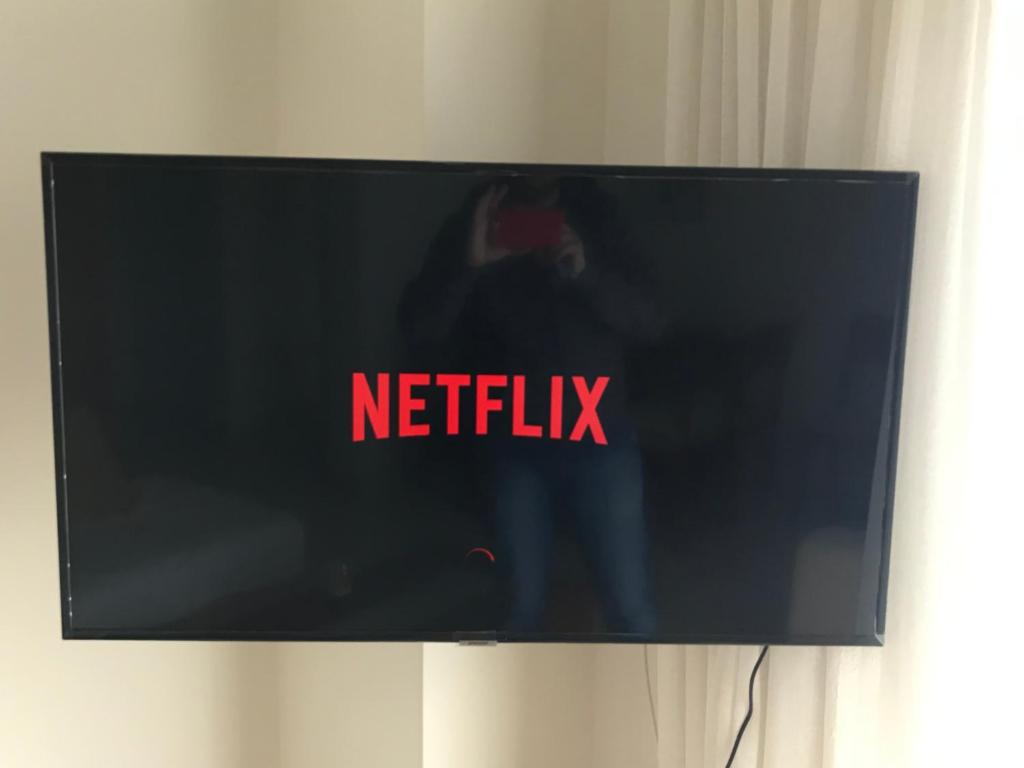 TV a/nebo společenská místnost v ubytování DiFan Sea Homes A5