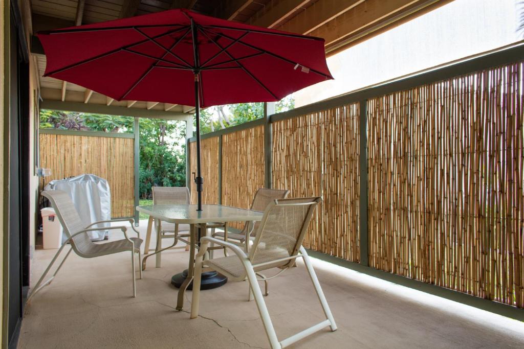 Balkón nebo terasa v ubytování South Maui 1 BR Guest Suite - Kamaole Beach Area
