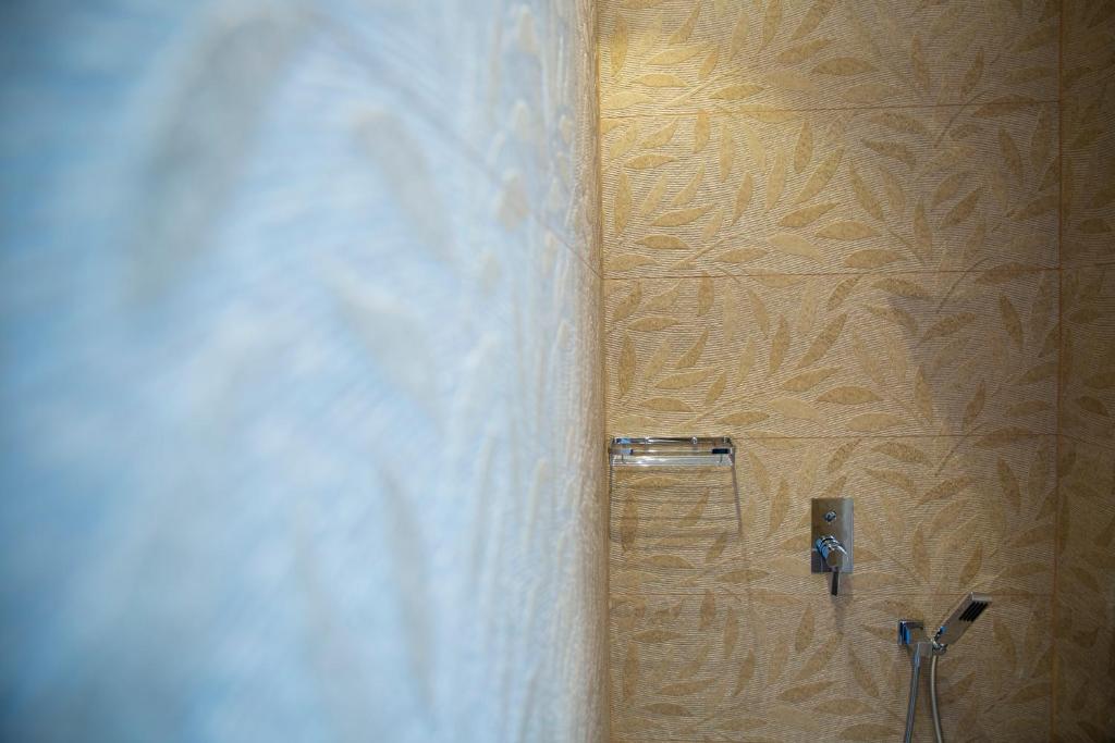 Koupelna v ubytování Aurum Suites