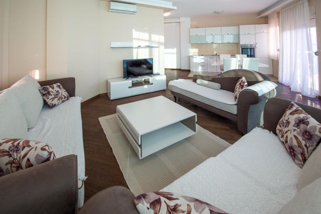 Posezení v ubytování Bečiči -Big apartments