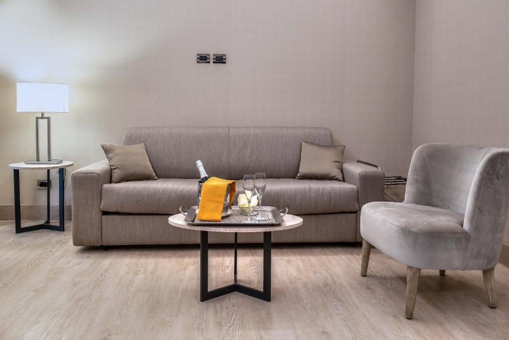 Posezení v ubytování Hotel Genova