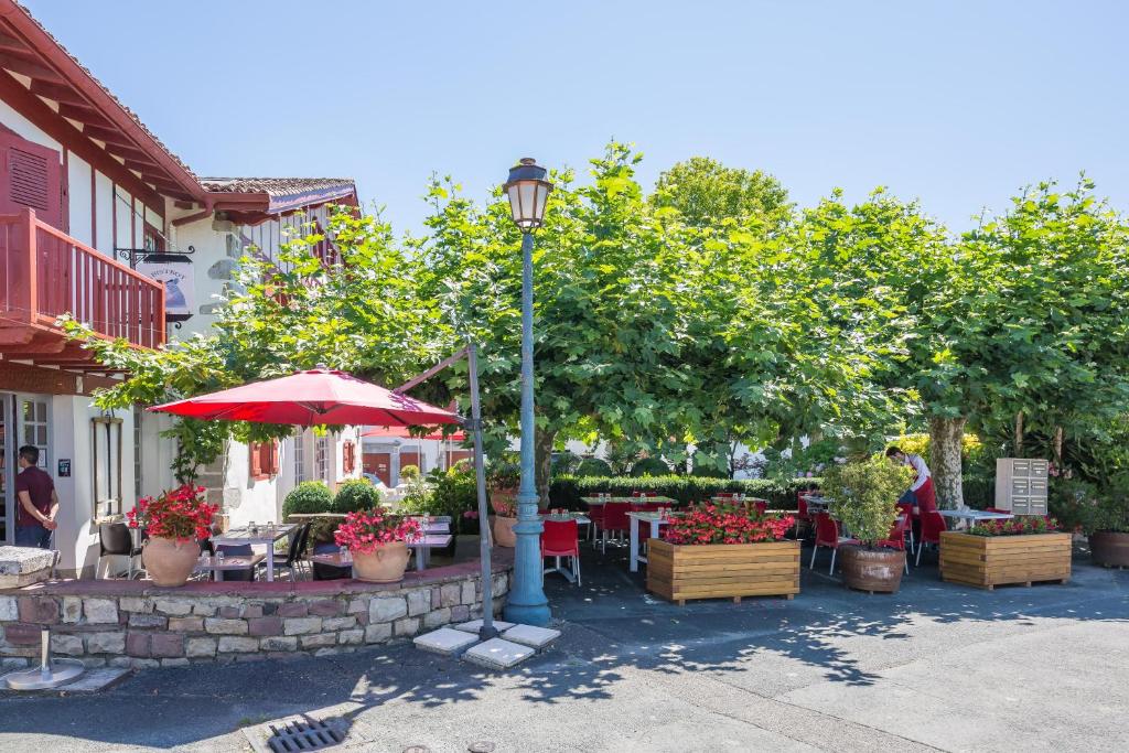 Zahrada ubytování Hôtel Ithurria - Teritoria