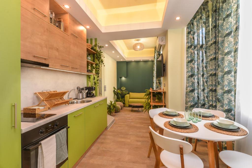 Restoranas ar kita vieta pavalgyti apgyvendinimo įstaigoje Sofia Dream Apartment - Designer One Bedroom on Ekzarh Yosif