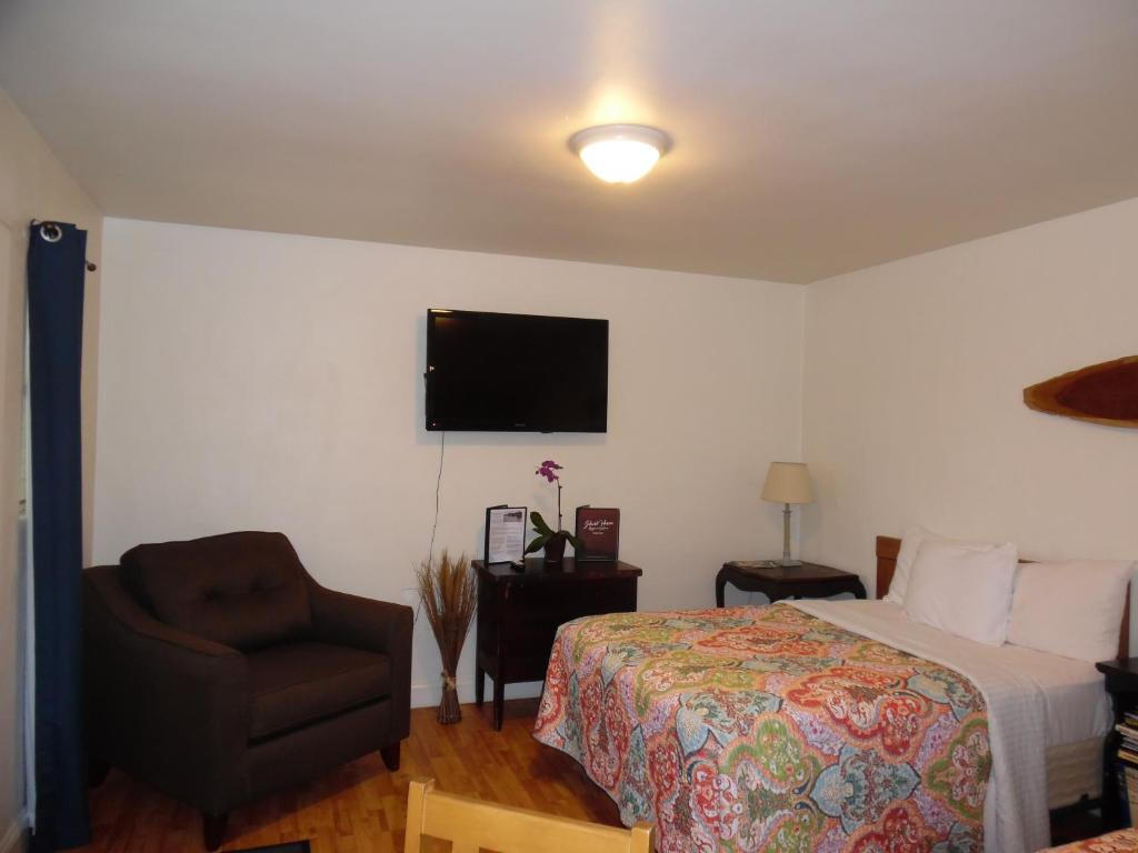 Wachapreague Inn - Motel Rooms - Double Room With Patio
