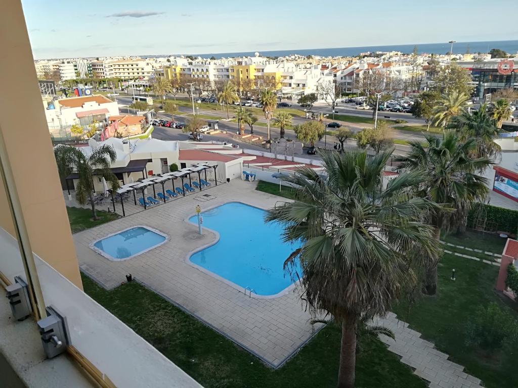 Výhled na bazén z ubytování Albufeira INN - Casa da Piedade - Bellavista T1 nebo okolí
