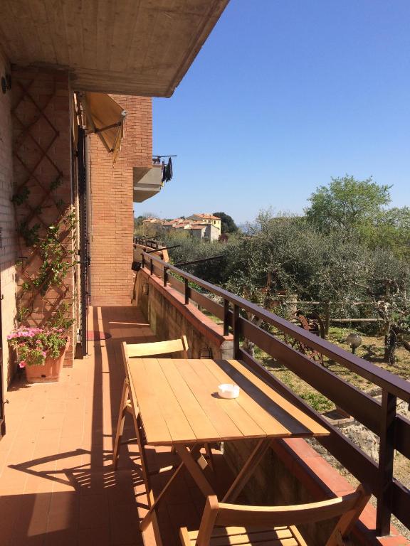Balkón nebo terasa v ubytování Casa Milena