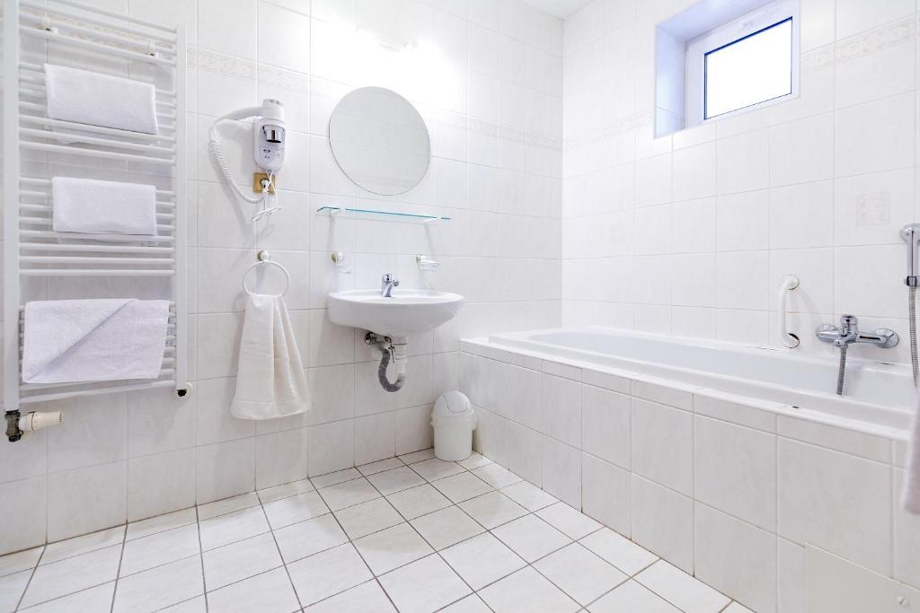 Łazienka w obiekcie Hotel Jitřenka