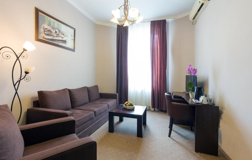 Posezení v ubytování Belgrade City Hotel