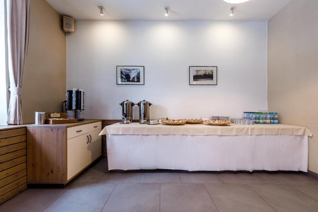 Kuchnia lub aneks kuchenny w obiekcie Hotel Jitřenka