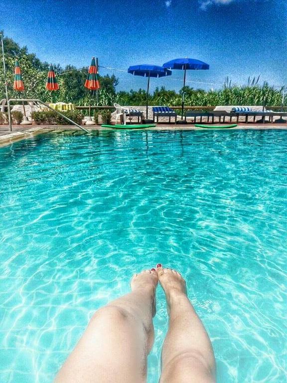 Bazén v ubytování Hotel Al Bosco nebo v jeho okolí