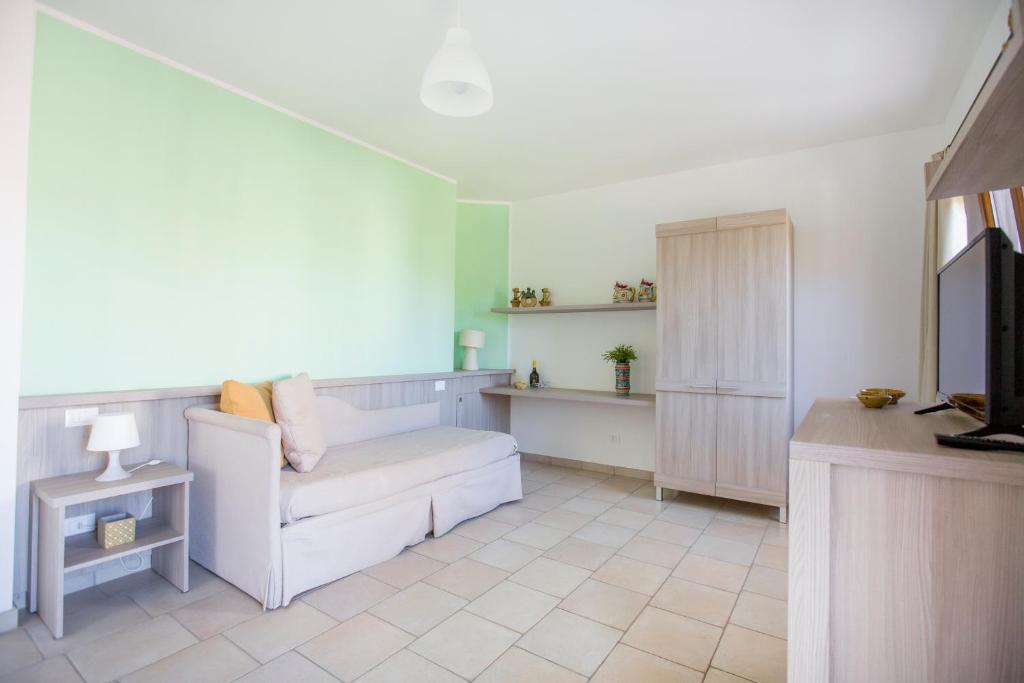 Kuchyň nebo kuchyňský kout v ubytování Cefalù In Casa