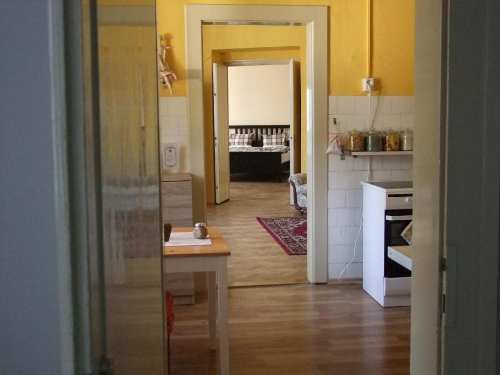 Kuchnia lub aneks kuchenny w obiekcie Apartmán pod rozhlednou