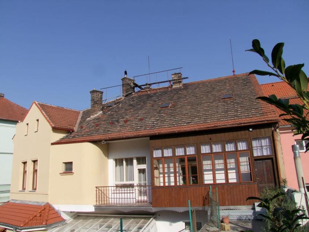 Budynek, w którym mieści się apartament