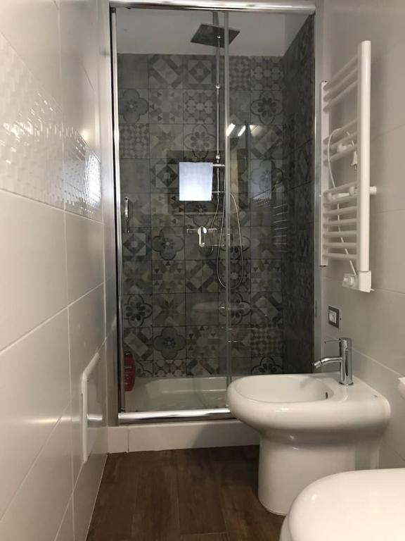 A bathroom at Casa- Corso Umberto