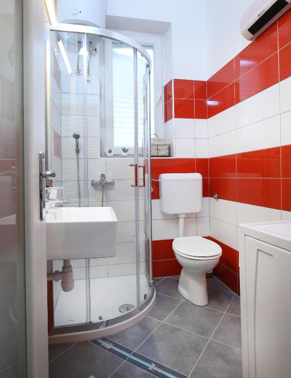 Kúpeľňa v ubytovaní SPLIT CHIC Studio