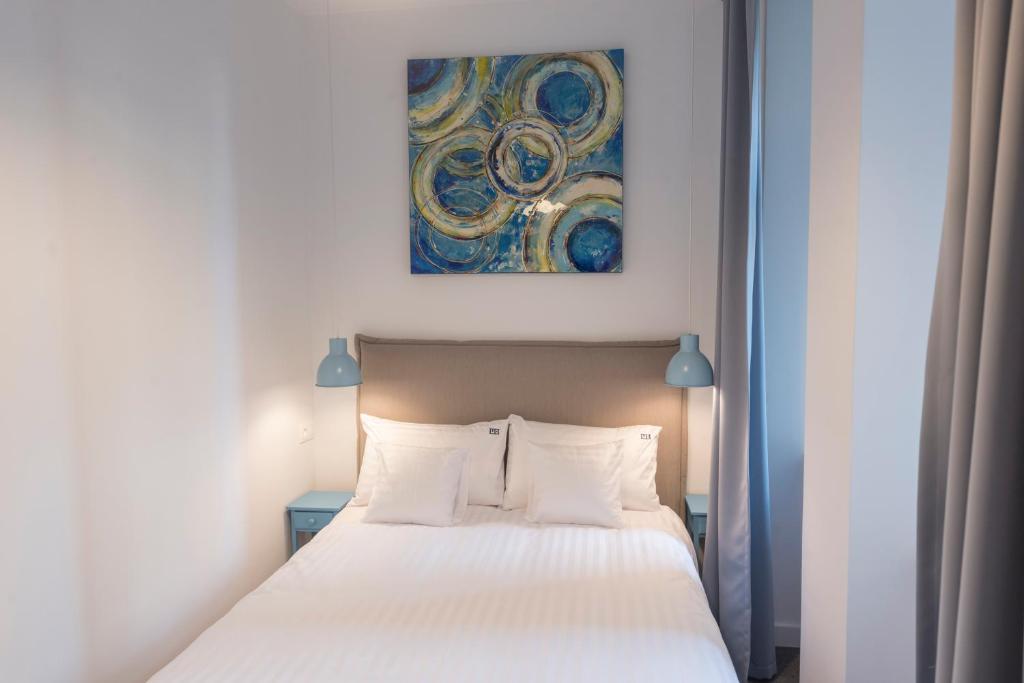 Posteľ alebo postele v izbe v ubytovaní PROVENIR HOME STRZELECKA 25