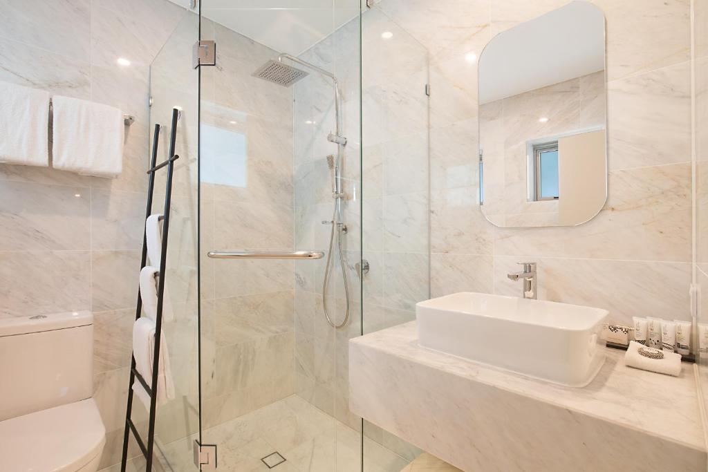 Jephson Hotel & Apartmentsにあるバスルーム