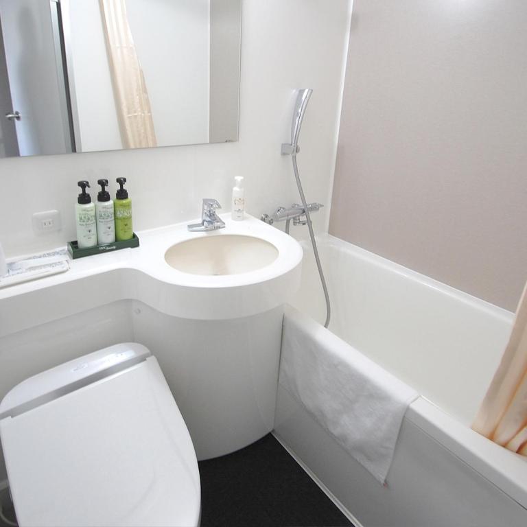Koupelna v ubytování Hotel Excel Okayama