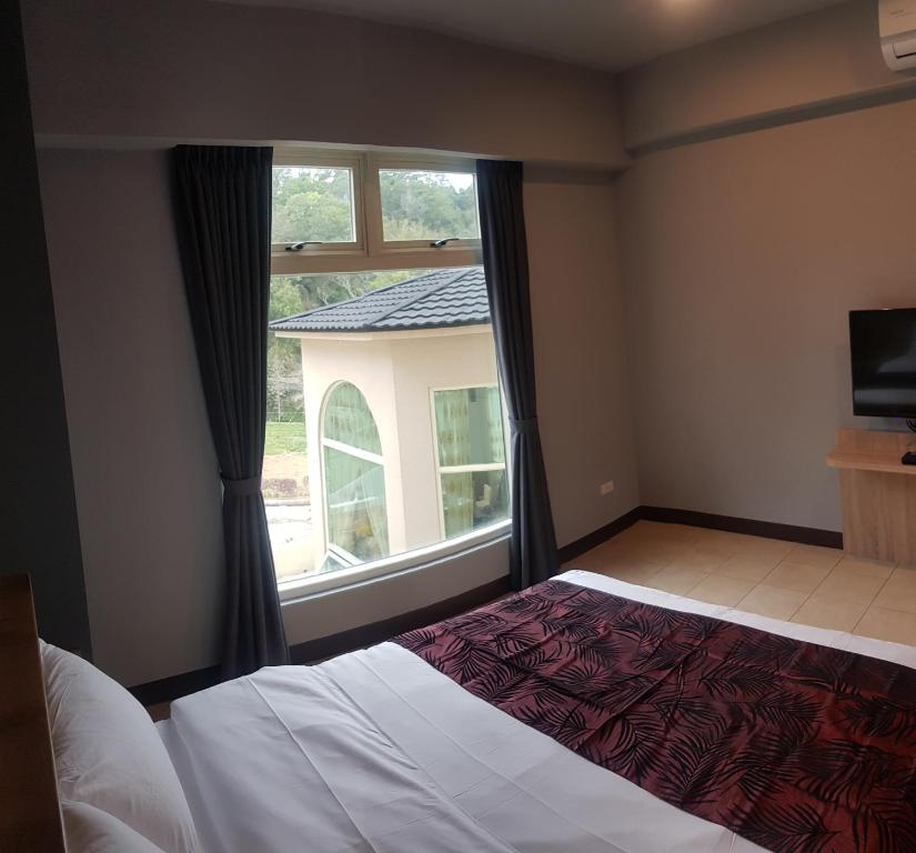 Postel nebo postele na pokoji v ubytování Moon Shine B&B