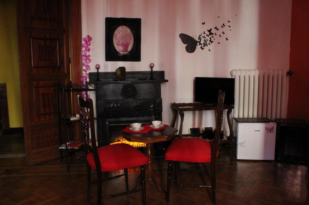 Dining area in a panziókat