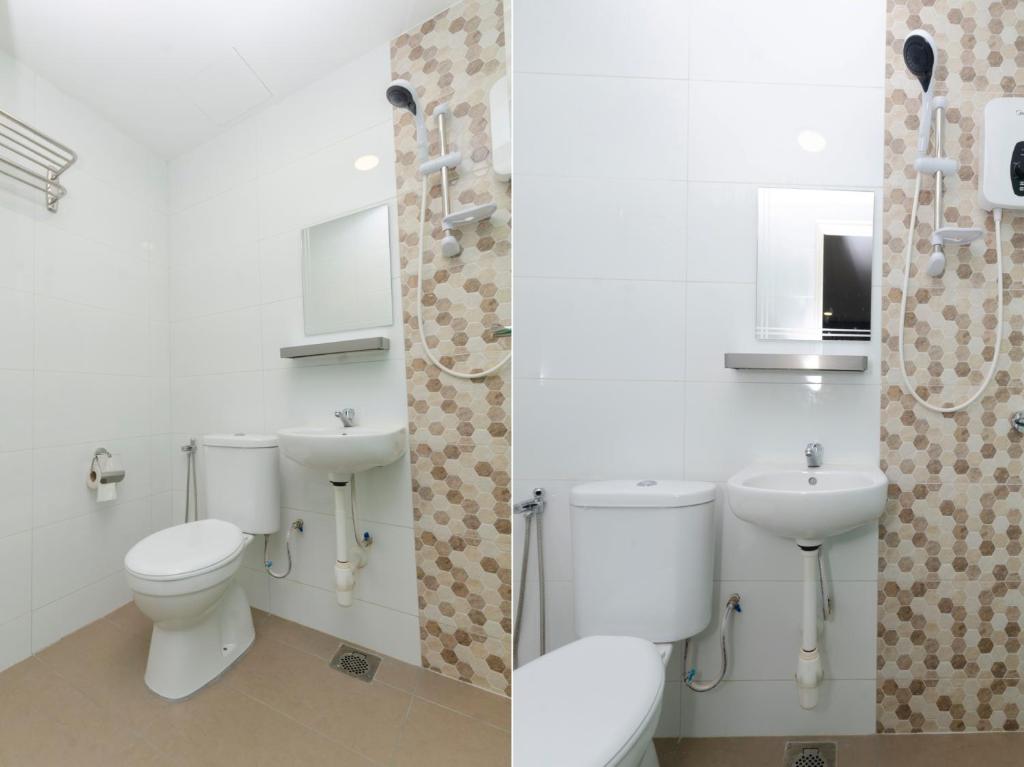 Koupelna v ubytování Princess Hotel Pontian