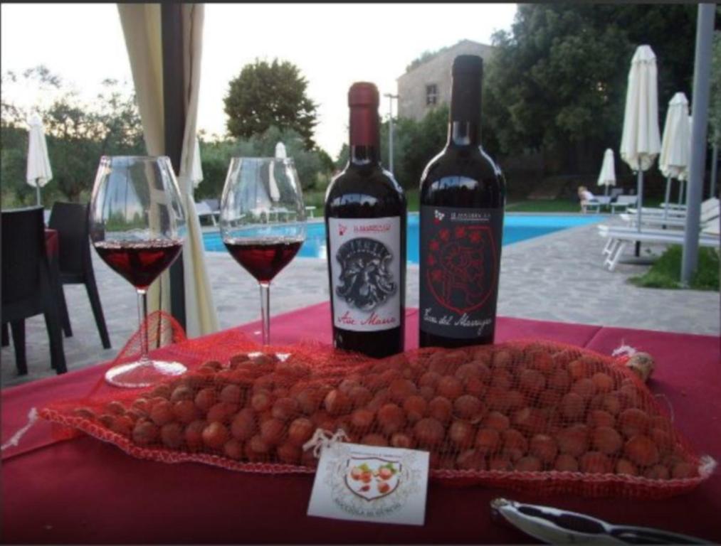 Nápoje v ubytování Agriturismo Il Marrugio