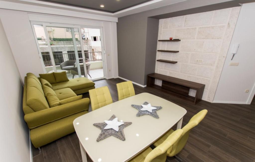 Posezení v ubytování Modern new apartment in Makarska