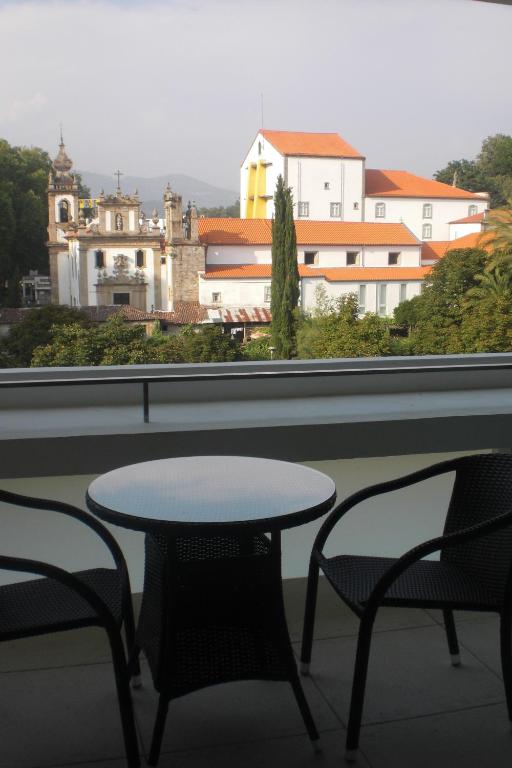 Balkón nebo terasa v ubytování INLIMA Hotel & Spa