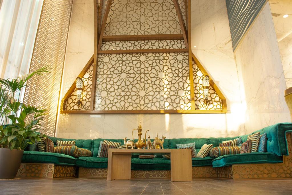 Posezení v ubytování Samaya Hotel Deira