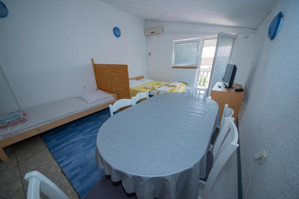 Posteľ alebo postele v izbe v ubytovaní Apartment Bušljeta