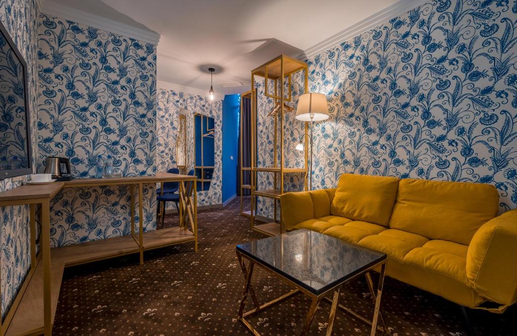 Posezení v ubytování Gladius Inn Boutique Hotel by DNT Group
