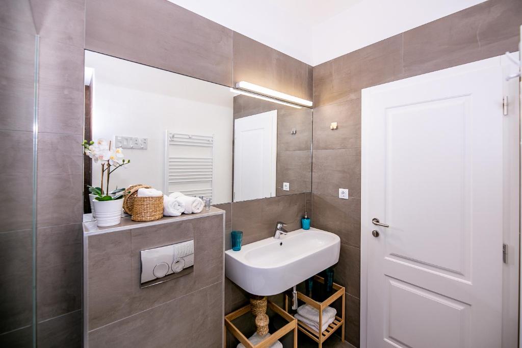 Kúpeľňa v ubytovaní Apartments Bella Fiume