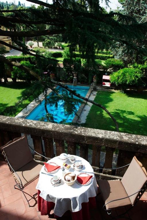 Bazén v ubytování Park Palace Hotel nebo v jeho okolí