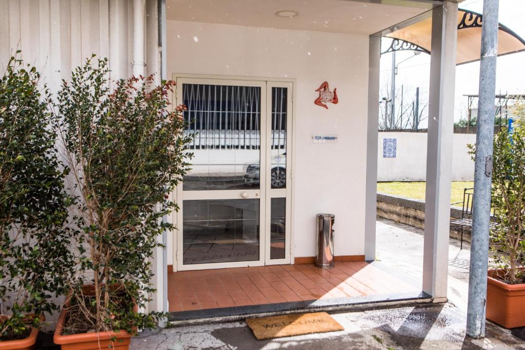 Balkón alebo terasa v ubytovaní Veda elegant rooms