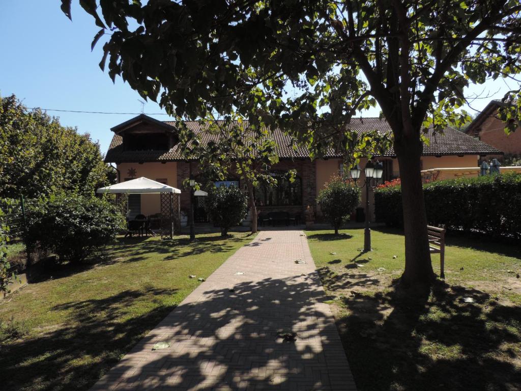 Zahrada ubytování Agriturismo Isorella