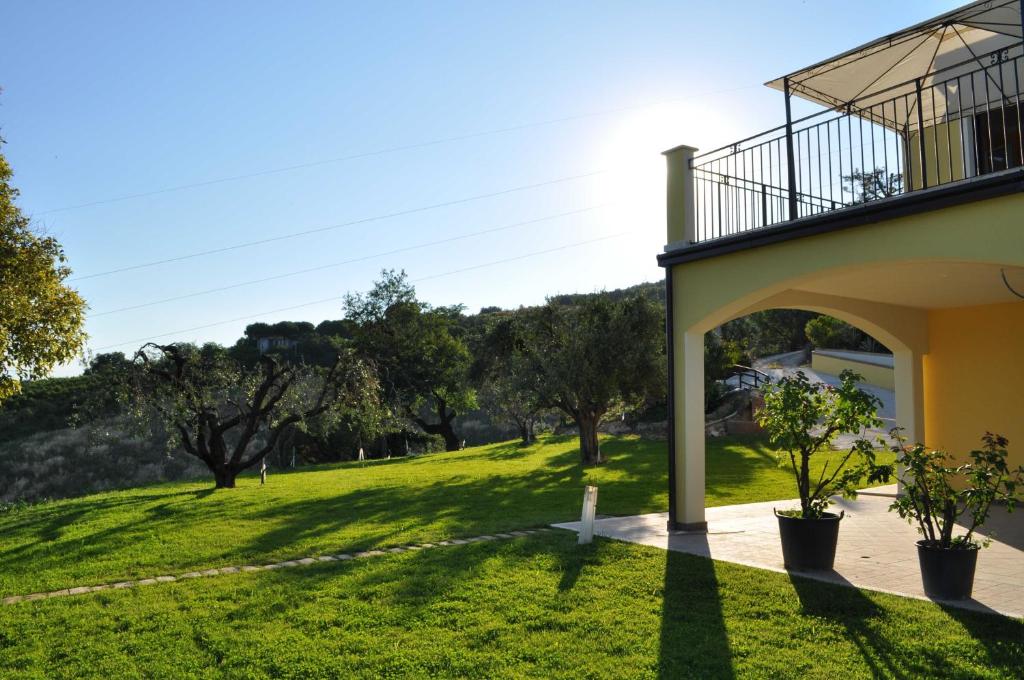 Zahrada ubytování Agriturismo MonteMaggio