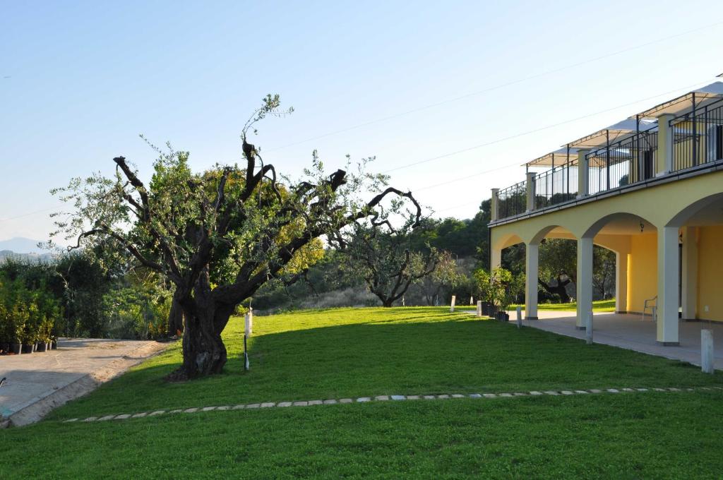 Zahrada ubytování Agriturismo MonteMaggio