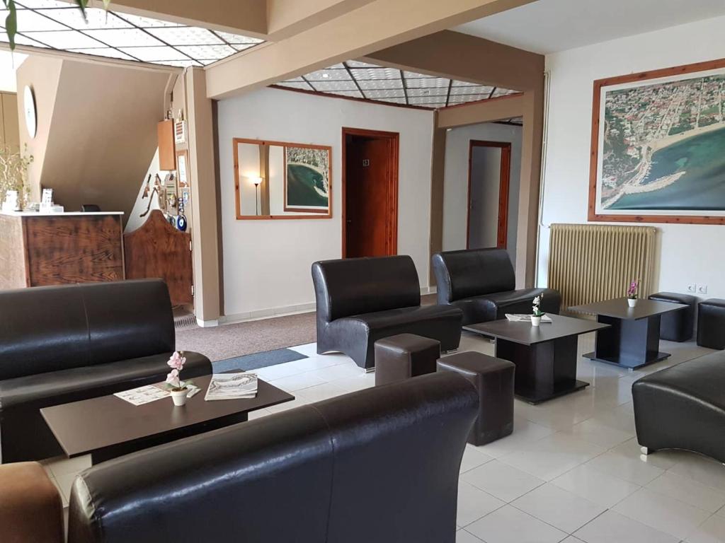 Posezení v ubytování Hotel Paralia