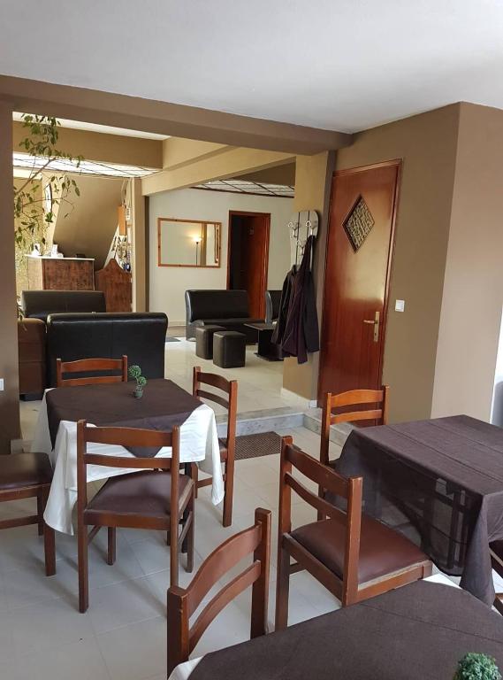 Posezení v ubytování Hotel Paralia