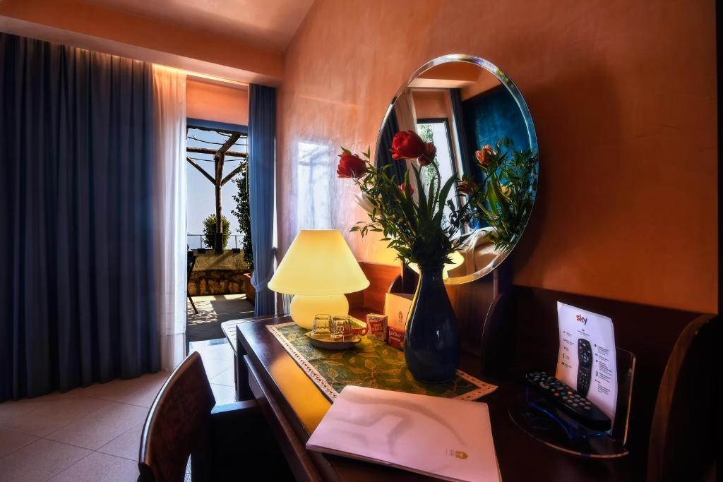 Posezení v ubytování Hotel Graal