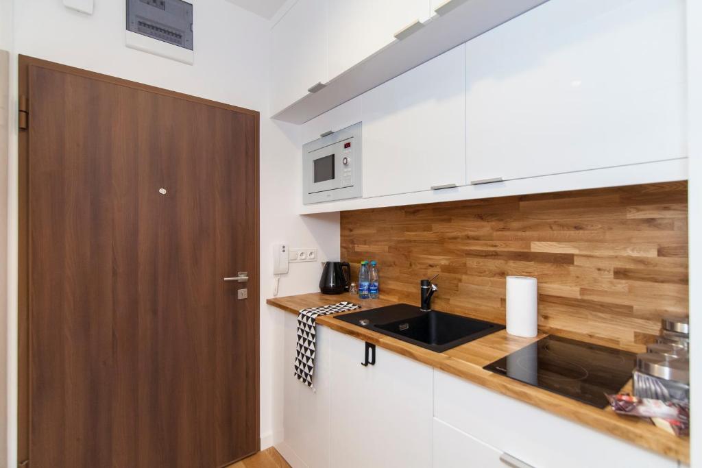 Fotografia z galérie ubytovania Apartament Studio z Tarasem v destinácii Białystok