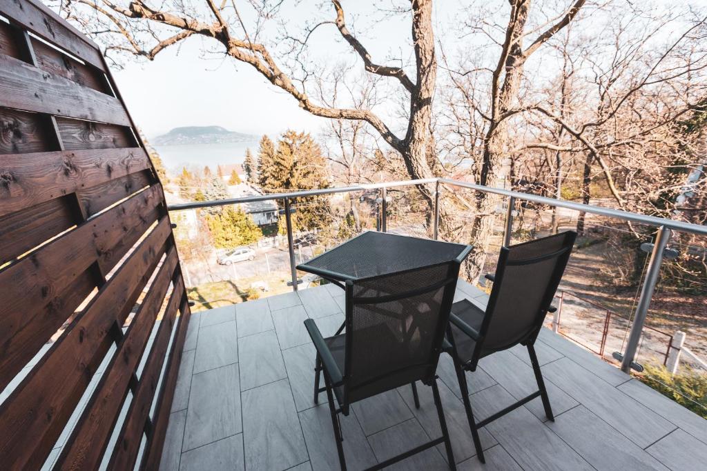 Balkón nebo terasa v ubytování Hilltop Apartments
