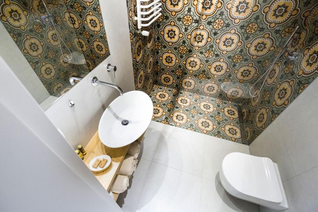 Kúpeľňa v ubytovaní apartamenty Stary Kraków GO