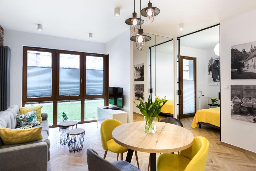 Posedenie v ubytovaní apartamenty Stary Kraków GO