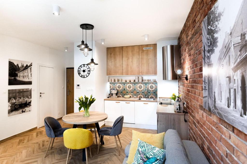 Posedenie v ubytovaní apartamenty Stary Kraków GO