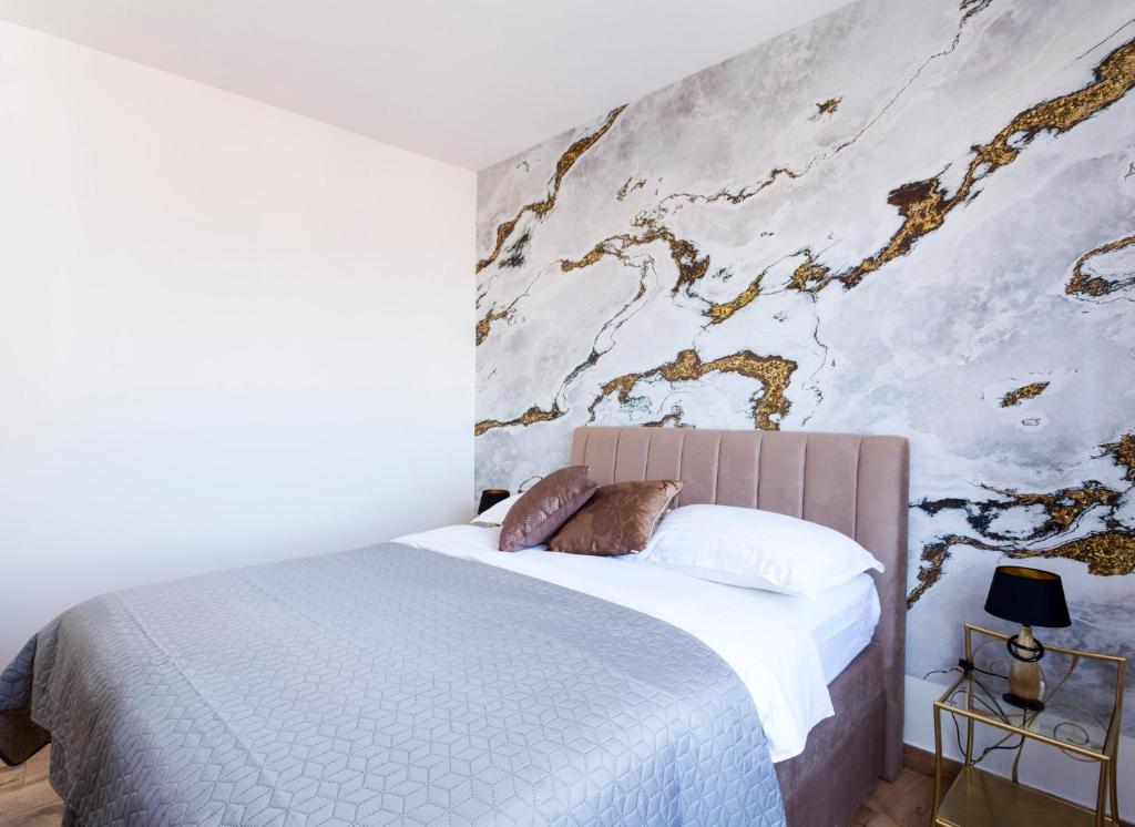 Posteľ alebo postele v izbe v ubytovaní Cozy Apartment Lile in the heart of old town Split