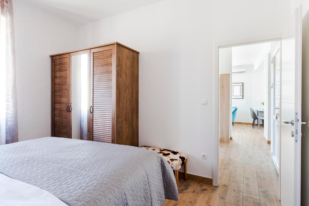 Posteľ alebo postele v izbe v ubytovaní Cozy Apartment Lile in the heart of old town Split