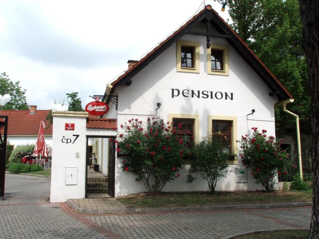 Budova, kde se penzion nachází