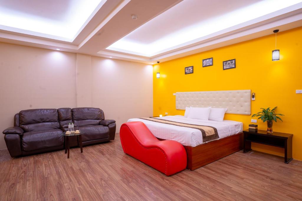 Posezení v ubytování My Hotel 23